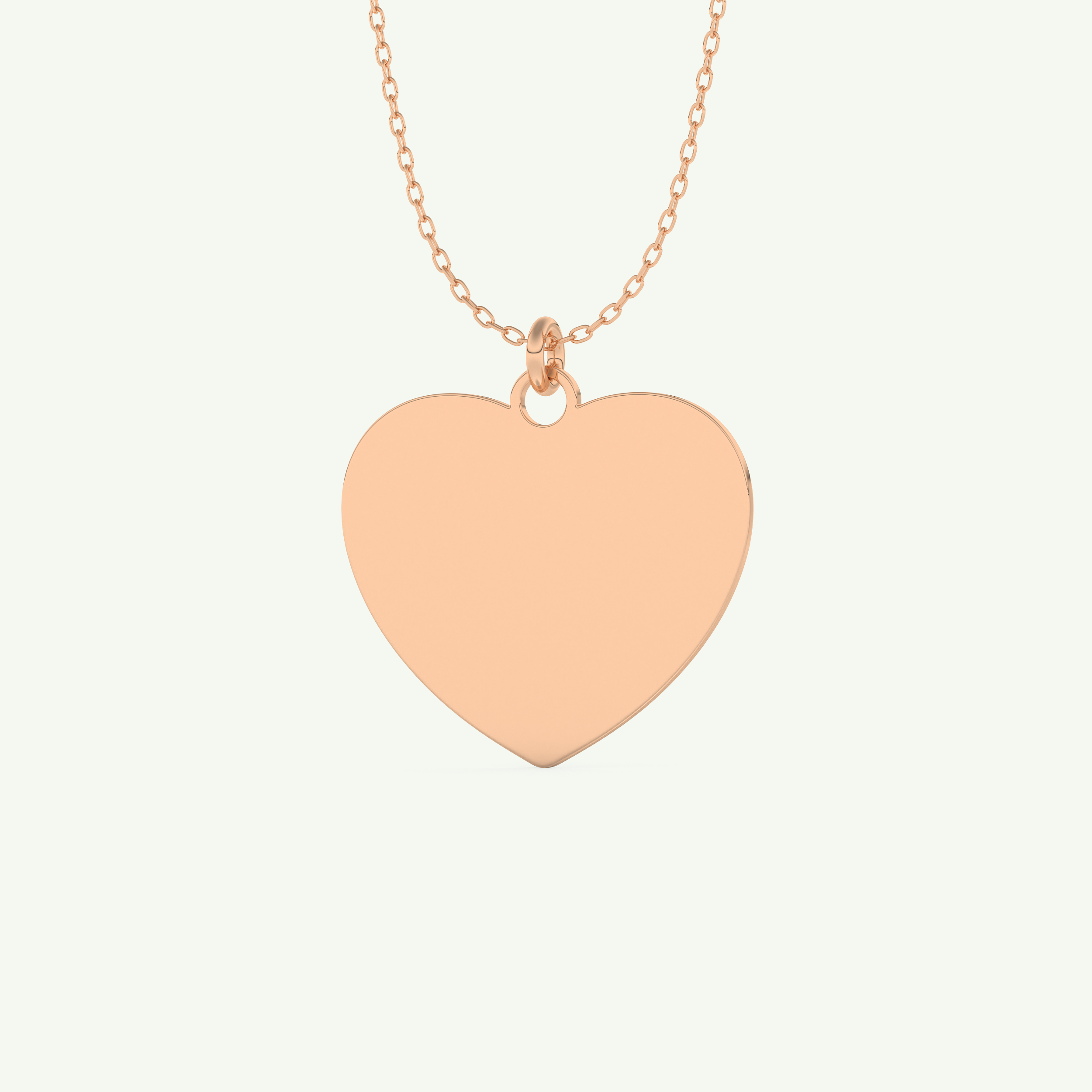Classic Engravable Pendant Necklace 9