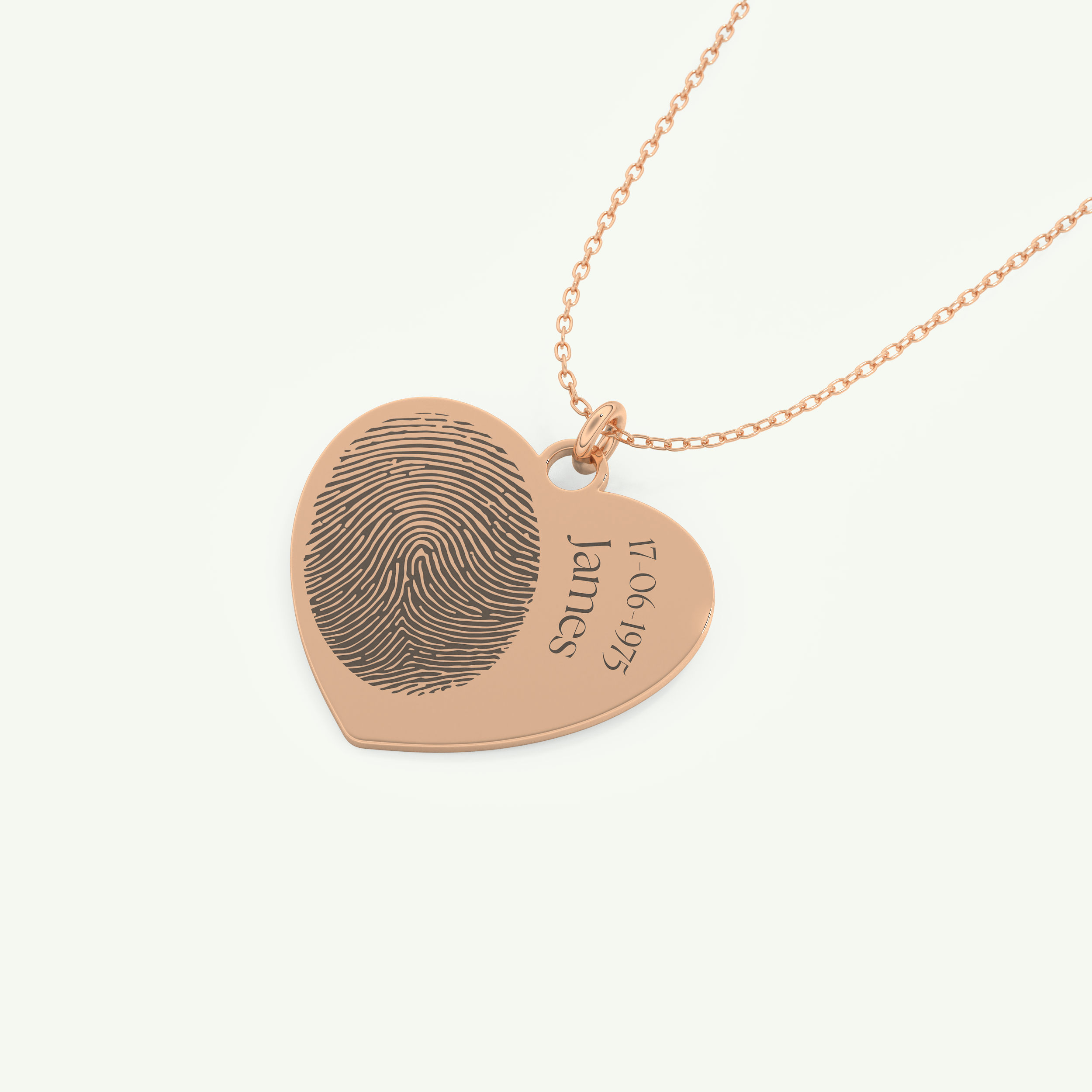 Classic Engravable Pendant Necklace 10