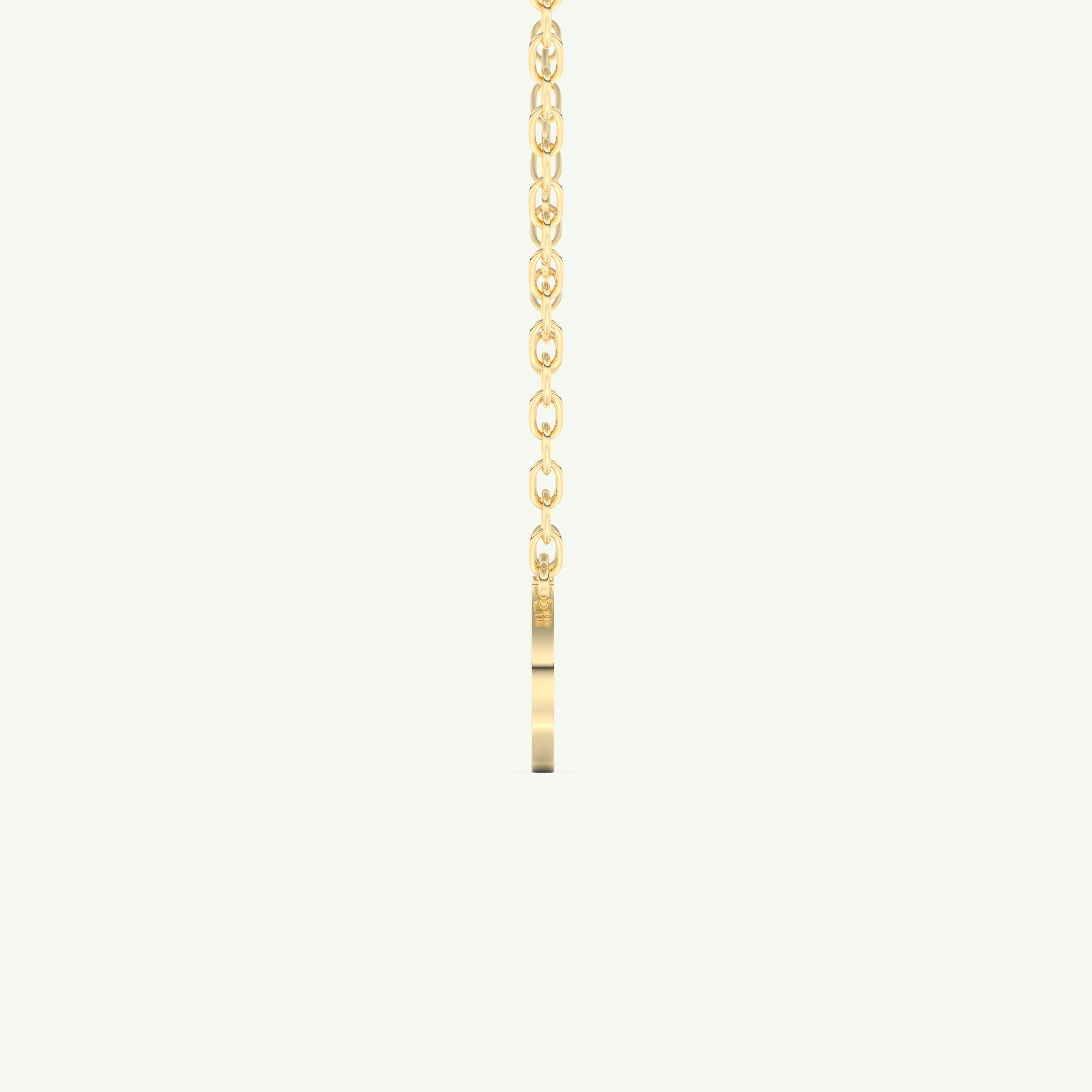 Classic Engravable Pendant Necklace 3