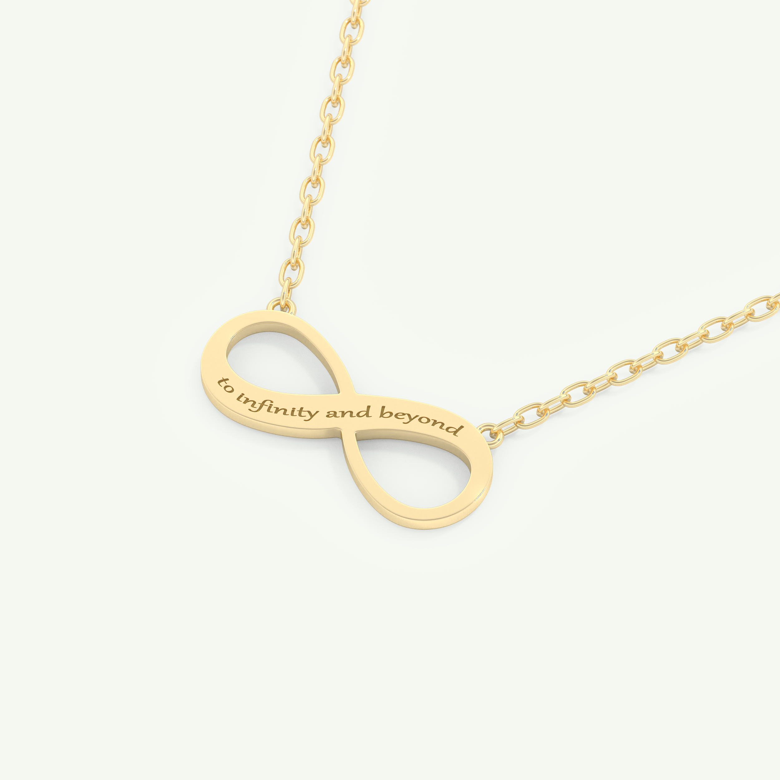 Classic Engravable Pendant Necklace 5