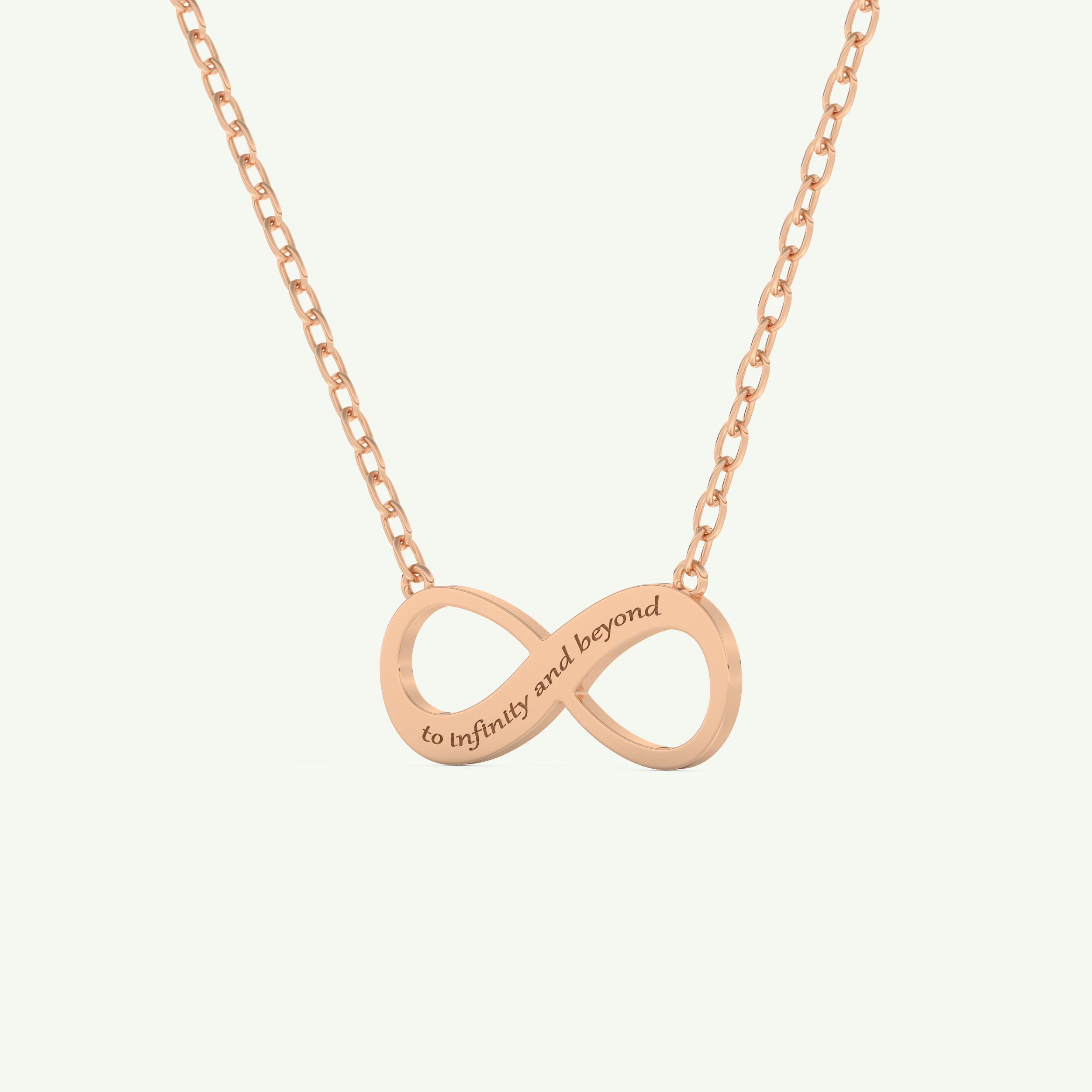 Classic Engravable Pendant Necklace 7