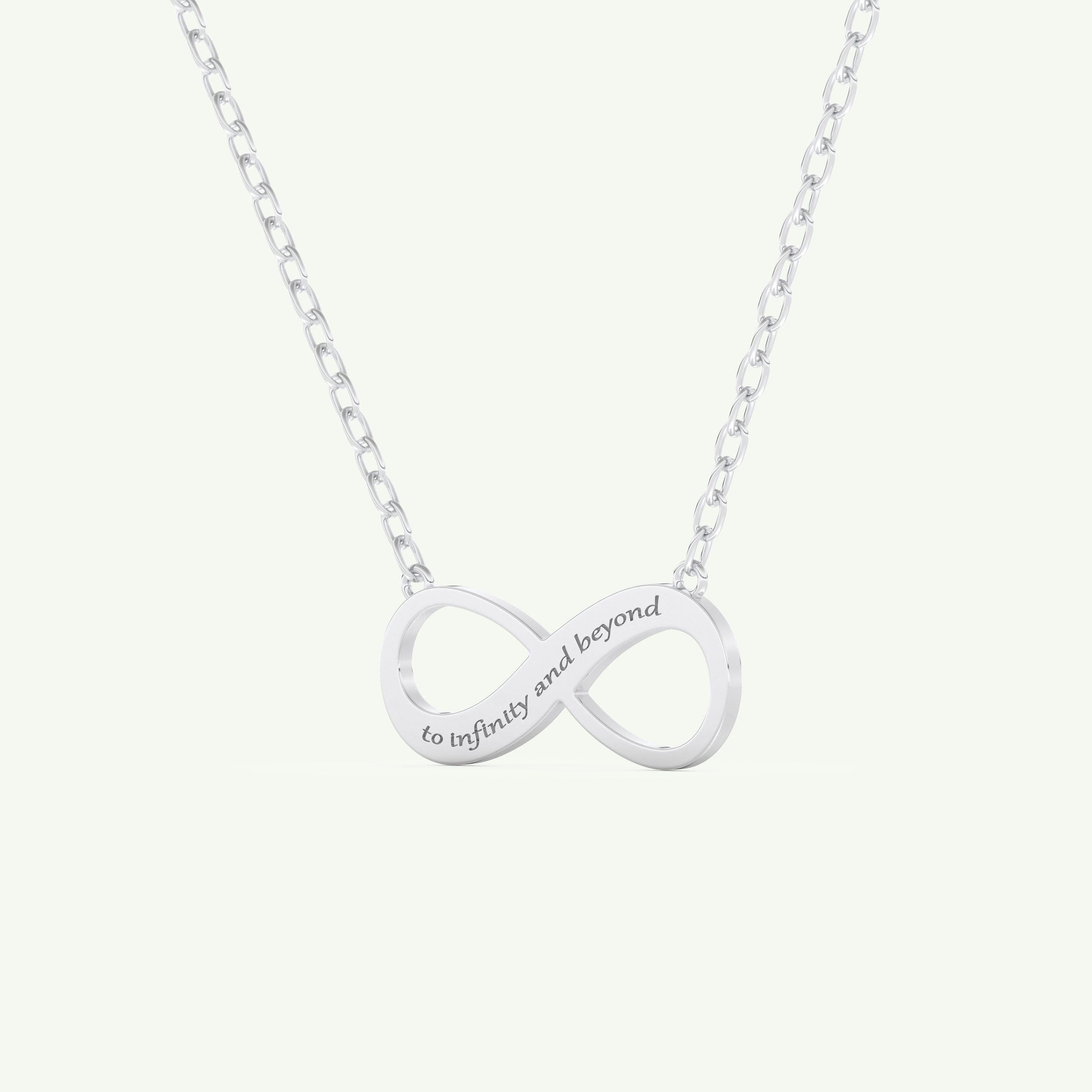 Classic Engravable Pendant Necklace 12