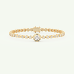 3.04 TCW Round Shaped Lab-Grown Diamond Tennis Bracelet 1