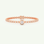 3.04 TCW Round Shaped Lab-Grown Diamond Tennis Bracelet 4