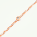 3.04 TCW Round Shaped Lab-Grown Diamond Tennis Bracelet 6