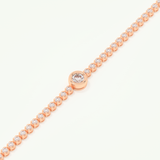 3.04 TCW Round Shaped Lab-Grown Diamond Tennis Bracelet 6