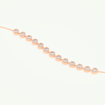 0.76 TCW Round Shaped Lab-Grown Diamond Tennis Bracelet 5