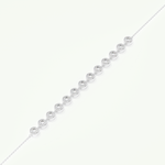 0.76 TCW Round Shaped Lab-Grown Diamond Tennis Bracelet 9