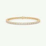 5.07 TCW Round Shaped Lab-Grown Diamond Tennis Bracelet 1