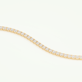 5.07 TCW Round Shaped Lab-Grown Diamond Tennis Bracelet 2