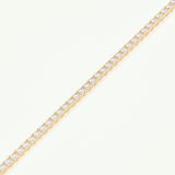 5.07 TCW Round Shaped Lab-Grown Diamond Tennis Bracelet 3