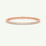 5.07 TCW Round Shaped Lab-Grown Diamond Tennis Bracelet 4