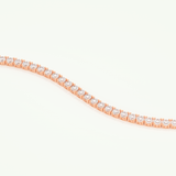 5.07 TCW Round Shaped Lab-Grown Diamond Tennis Bracelet 5