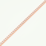 5.07 TCW Round Shaped Lab-Grown Diamond Tennis Bracelet 6