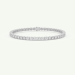 5.07 TCW Round Shaped Lab-Grown Diamond Tennis Bracelet 7