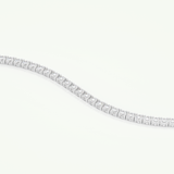 5.07 TCW Round Shaped Lab-Grown Diamond Tennis Bracelet 8