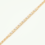 1.74 TCW Oval & Round Shaped Lab-Grown Diamond Tennis Bracelet 3