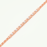 1.74 TCW Oval & Round Shaped Lab-Grown Diamond Tennis Bracelet 6