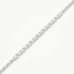 1.74 TCW Oval & Round Shaped Lab-Grown Diamond Tennis Bracelet 9