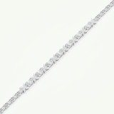 1.74 TCW Oval & Round Shaped Lab-Grown Diamond Tennis Bracelet 9