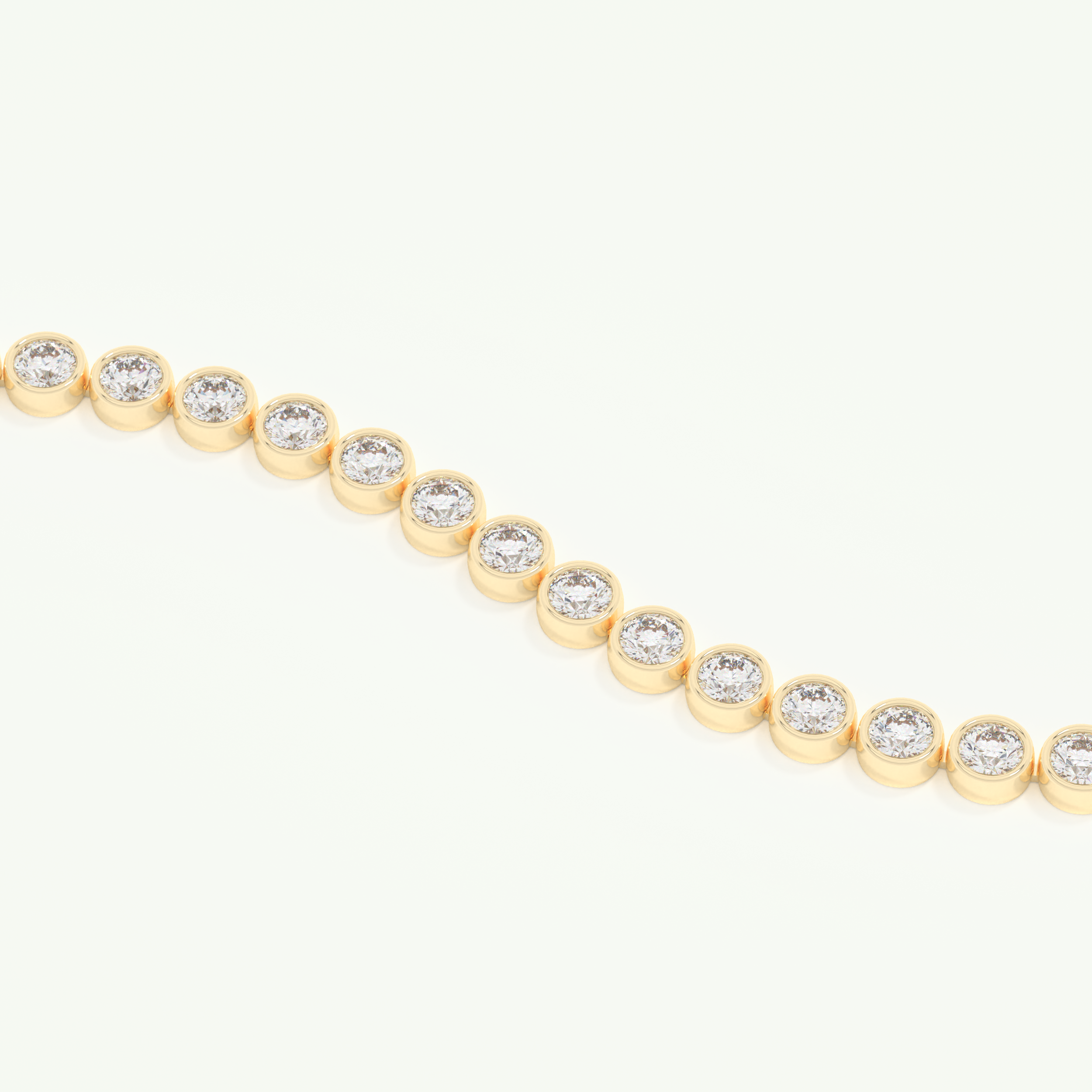 6.21 TCW Round Shaped Lab-Grown Diamond Tennis Bracelet 2