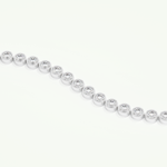 6.21 TCW Round Shaped Lab-Grown Diamond Tennis Bracelet 8