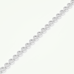 6.21 TCW Round Shaped Lab-Grown Diamond Tennis Bracelet 9