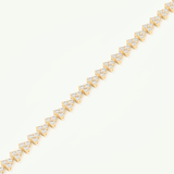 2.69 TCW Round Shaped Lab-Grown Diamond Tennis Bracelet 3