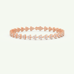 2.69 TCW Round Shaped Lab-Grown Diamond Tennis Bracelet 4