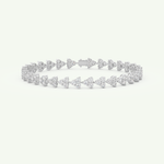 2.69 TCW Round Shaped Lab-Grown Diamond Tennis Bracelet 7