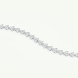 2.69 TCW Round Shaped Lab-Grown Diamond Tennis Bracelet 8
