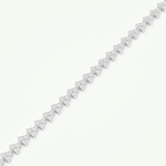 2.69 TCW Round Shaped Lab-Grown Diamond Tennis Bracelet 9