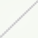 2.69 TCW Round Shaped Lab-Grown Diamond Tennis Bracelet 9