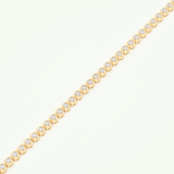 2.41 TCW Round Shaped Lab-Grown Diamond Tennis Bracelet 3
