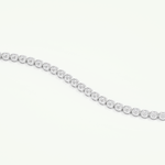 2.41 TCW Round Shaped Lab-Grown Diamond Tennis Bracelet 8