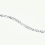 2.41 TCW Round Shaped Lab-Grown Diamond Tennis Bracelet 8