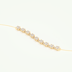 1.69 TCW Round Shaped Lab-Grown Diamond Tennis Bracelet 2