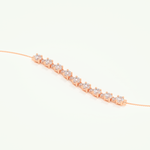 1.69 TCW Round Shaped Lab-Grown Diamond Tennis Bracelet 5