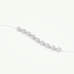 1.69 TCW Round Shaped Lab-Grown Diamond Tennis Bracelet 8