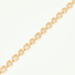 0.8 TCW Round Shaped Lab-Grown Diamond Chain Bracelet 3