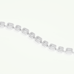0.8 TCW Round Shaped Lab-Grown Diamond Chain Bracelet 8