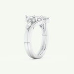 1.08 CT Marquise Cut Lab Grown Diamond Bridal Set 16