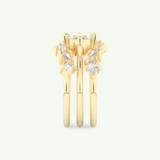 1.08 CT Marquise Cut Solitaire Lab Grown Diamond Bridal Set 6