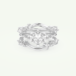 1.08 CT Marquise Cut Solitaire Lab Grown Diamond Bridal Set 13