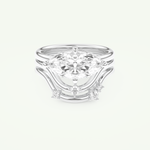 2.24 CT East West Marquise Cut Solitaire Lab Grown Diamond Bridal Set 13