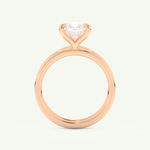 1.99 CT Pear Cut Solitaire Lab Grown Diamond Bridal Set 11