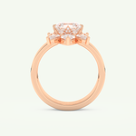 1.78 CT Emerald Cut Solitaire Lab Grown Diamond Bridal Set 11