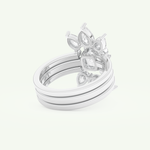 1.78 CT Emerald Cut Solitaire Lab Grown Diamond Bridal Set 15