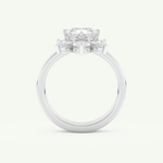 1.78 CT Emerald Cut Solitaire Lab Grown Diamond Bridal Set 17