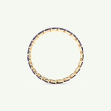 1.2 TCW Marquise Shaped February-Amethyst Birthstone Wedding Band 5